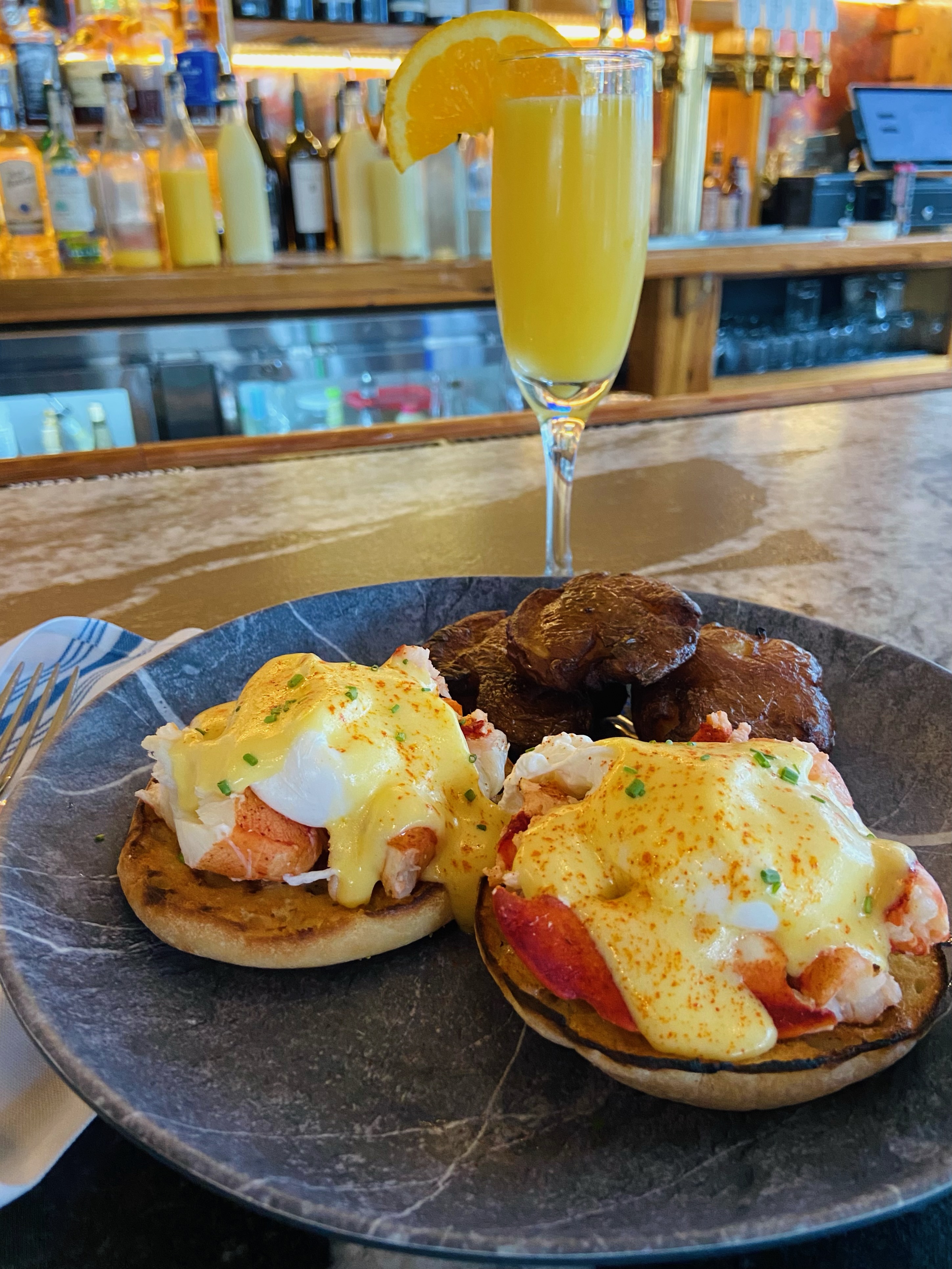 Lobster Eggs Benedict