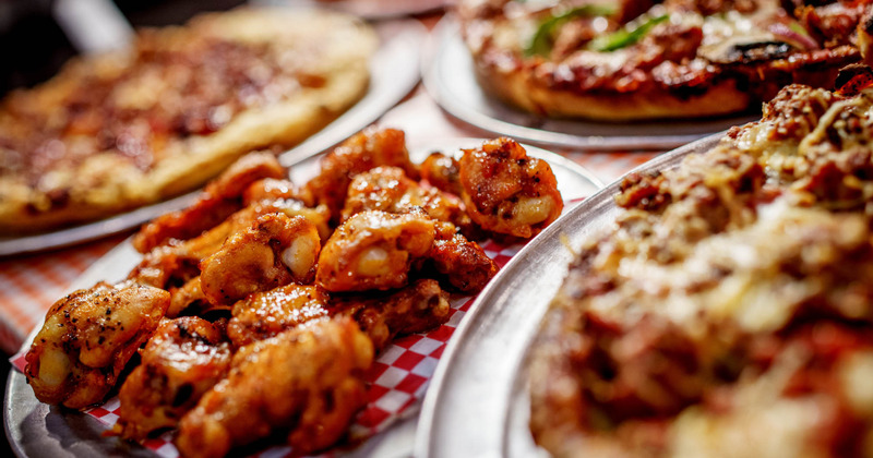 Different types of pizza