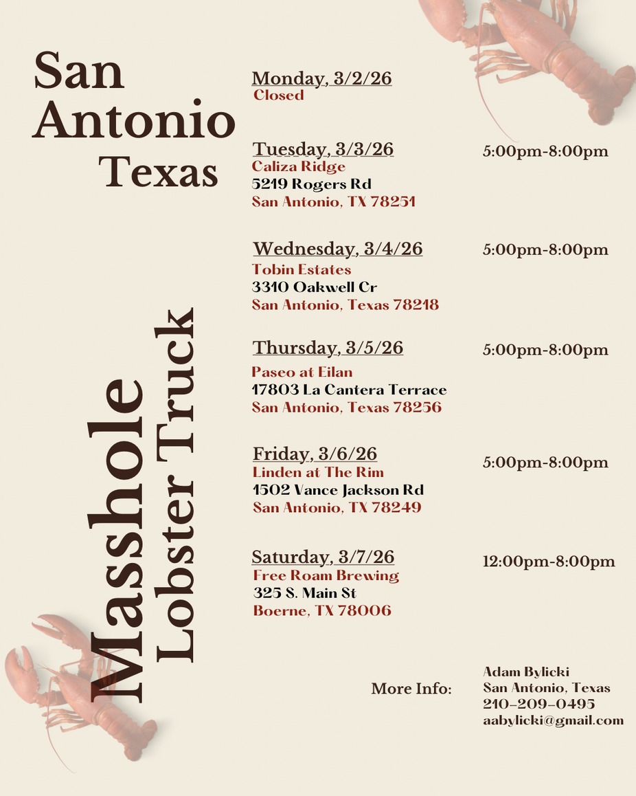Masshole Lobster San Antonio event photo