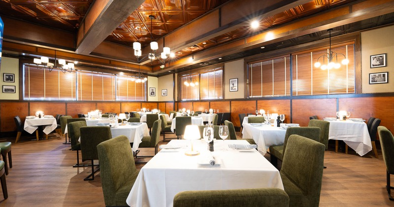 Interior, main dining area