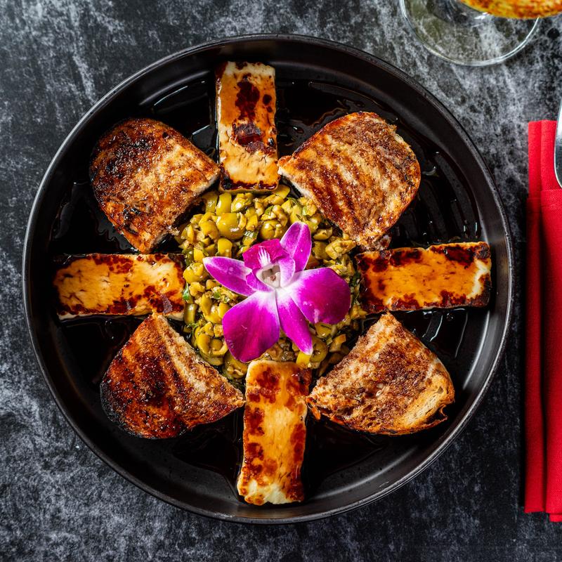 menu item 20 of 22, Grilled Halloumi Meze *(V)