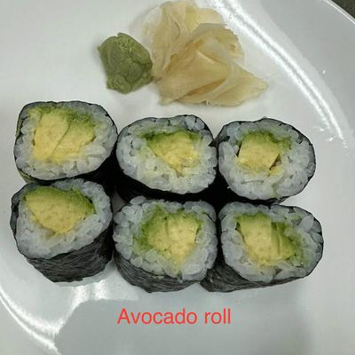 Avocado roll.