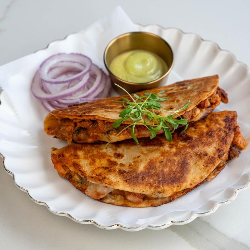 Masala Chicken Quesadillas photo