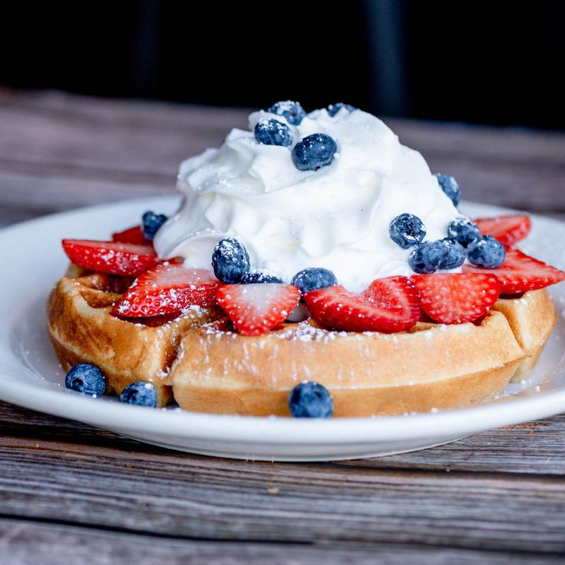 menu item 7 of 14, Belgian Waffle