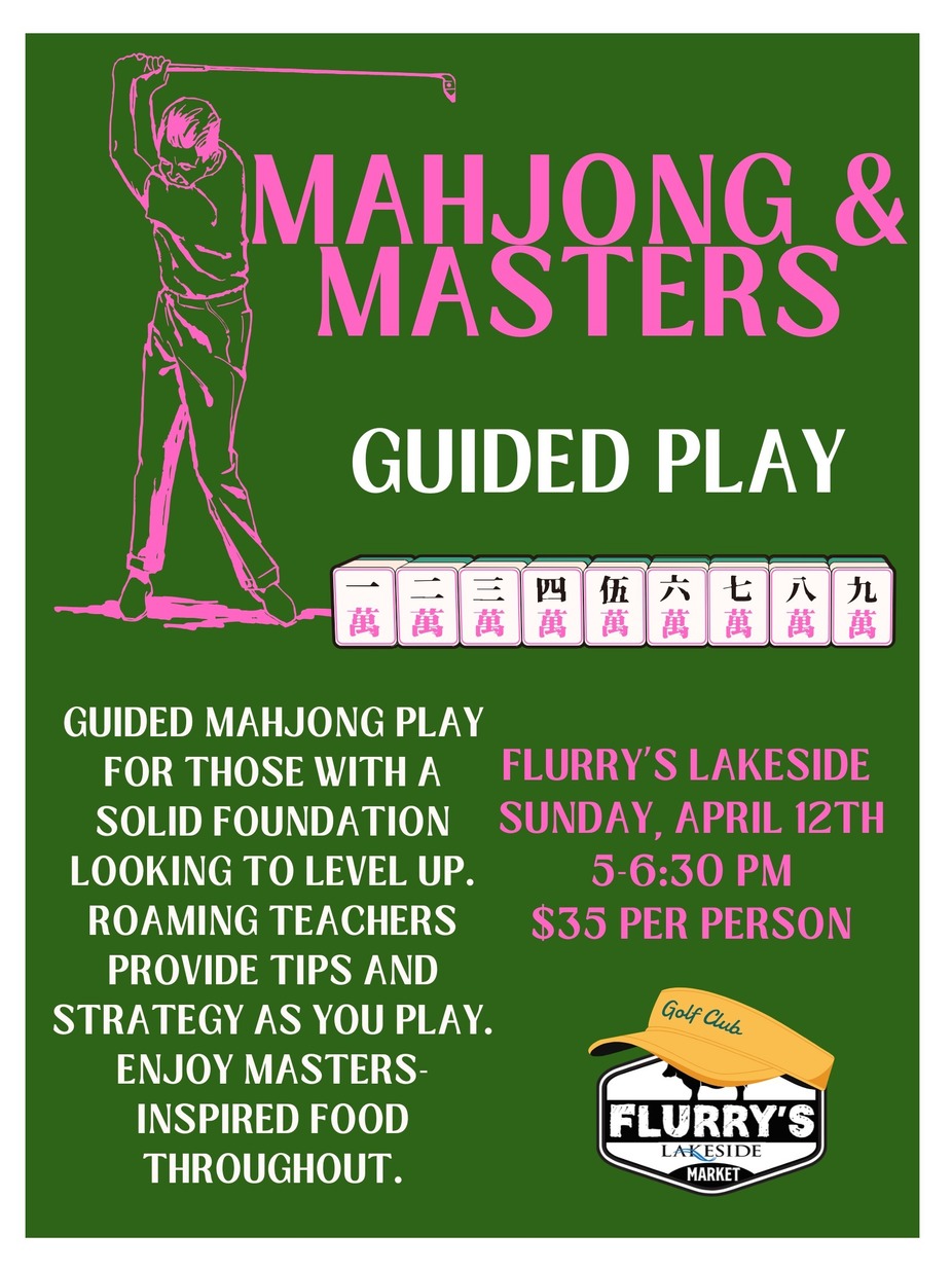 Mahjong & Masters - GUIDED PLAY event photo