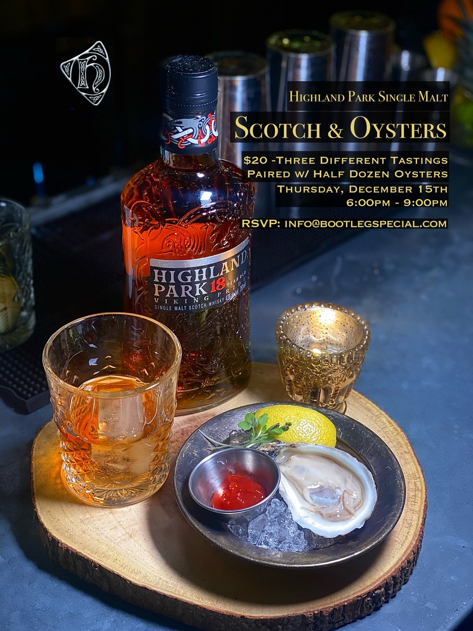 Highland Park Scotch & Oyster Tasting event photo