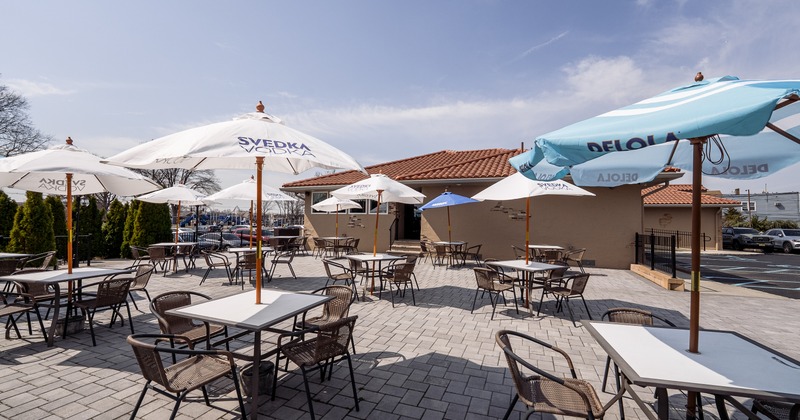 Outdoor seating area