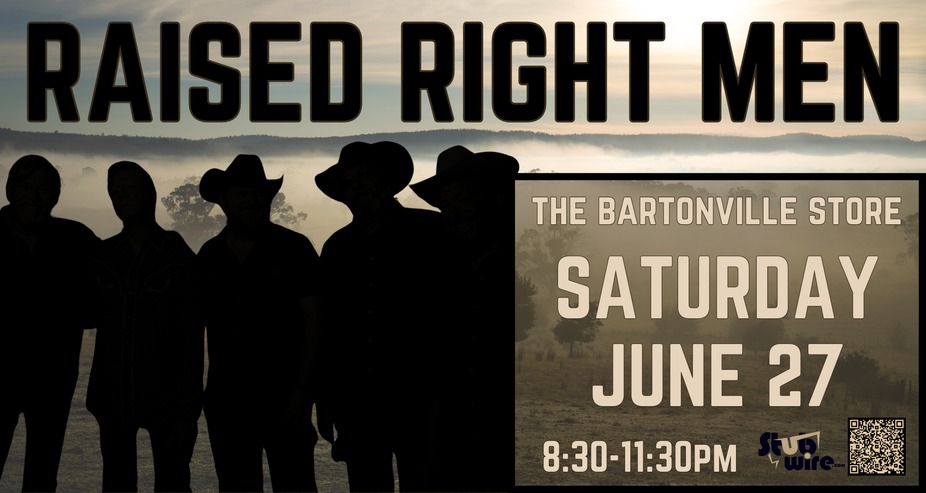 Raised Right Men LIVE at Bartonville Store event photo