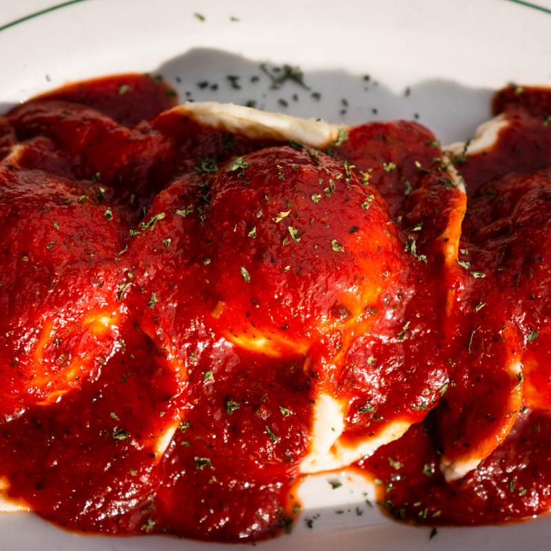 Homemade Cheese or Beef Ravioli photo