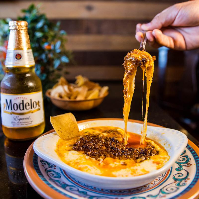 Queso Fundido Con Chorizo photo