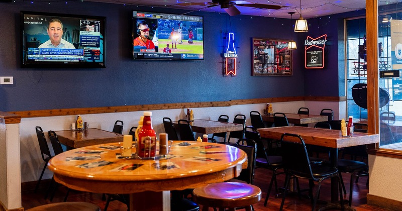 Interior, seating area