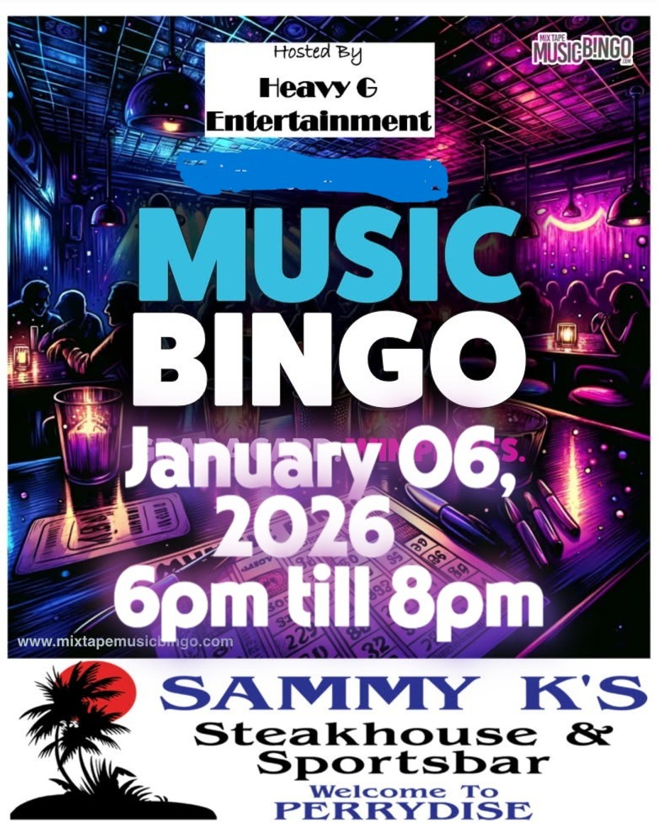 Music Bingo event photo