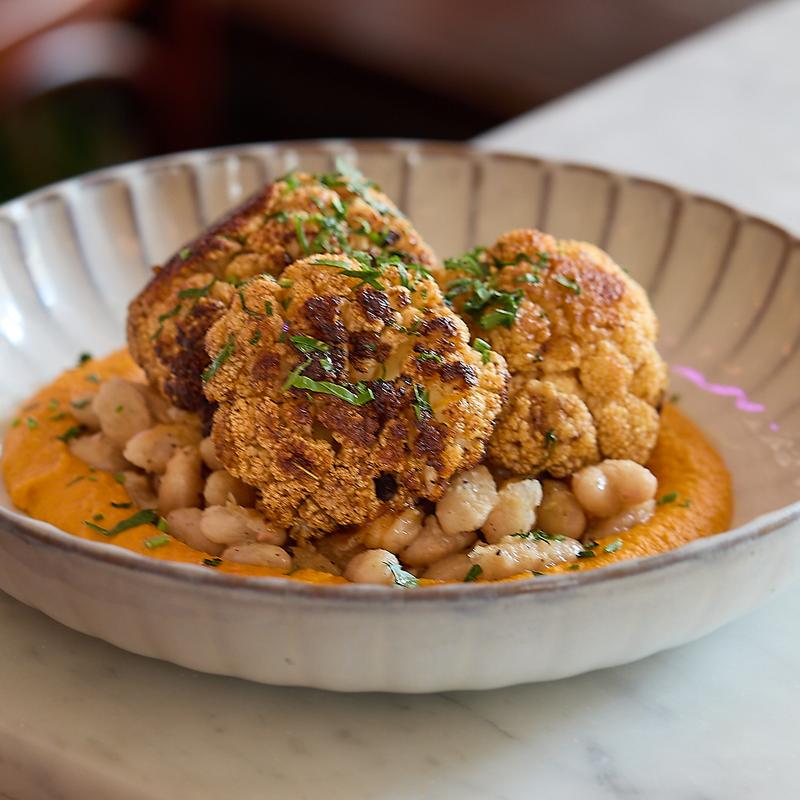 Creole Roasted Cauliflower (v) photo