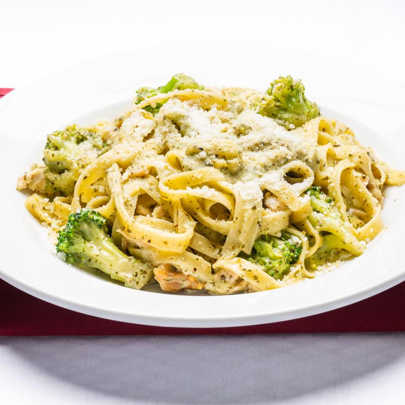 Half Pan Fettuccini Basilica photo