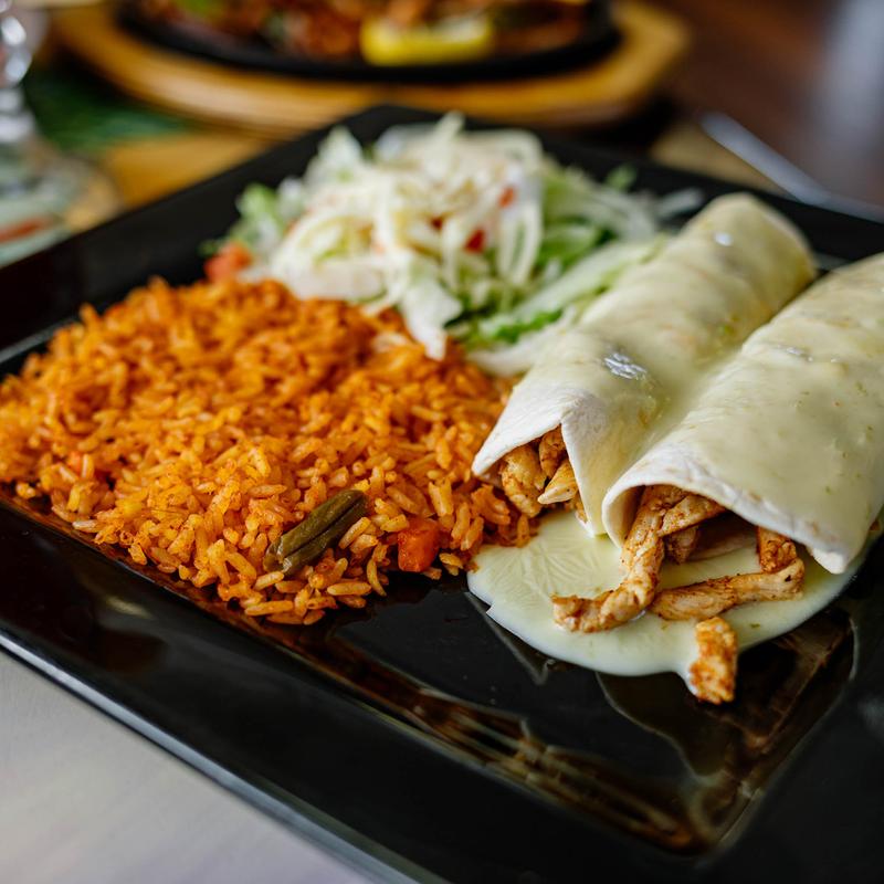 menu item 6 of 18, Flag Burrito