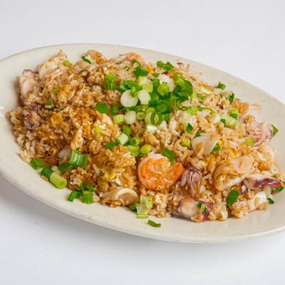 Shrimp fried rice.