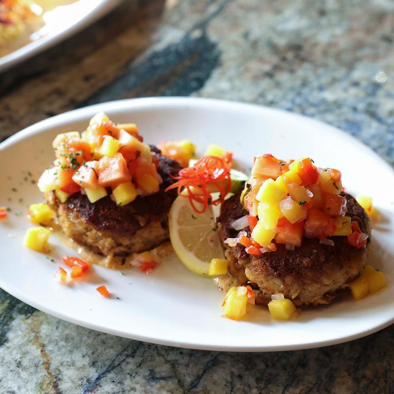 menu item 5 of 14, CRAB CAKES