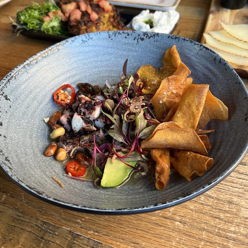 menu item 5 of 45, Wood Grilled Octopus with Leche de Tigre