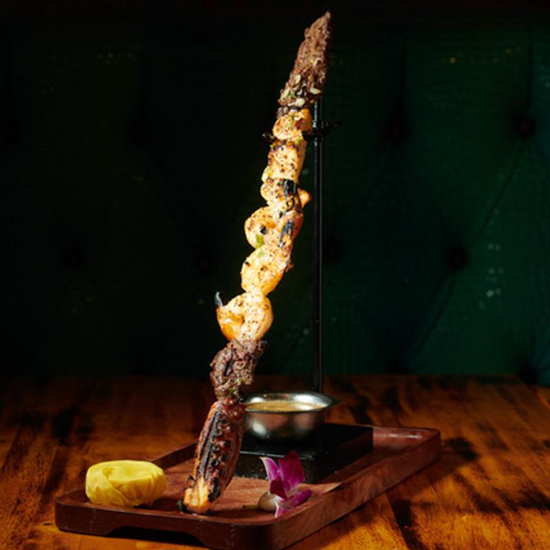 BROCHETA MAR Y TIERRA photo