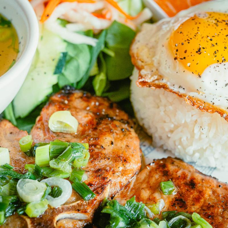 Grilled Lemongrass Pork Chop Rice photo