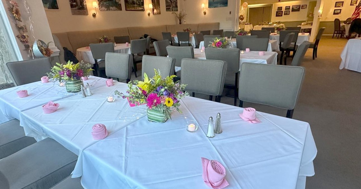 Table and set up