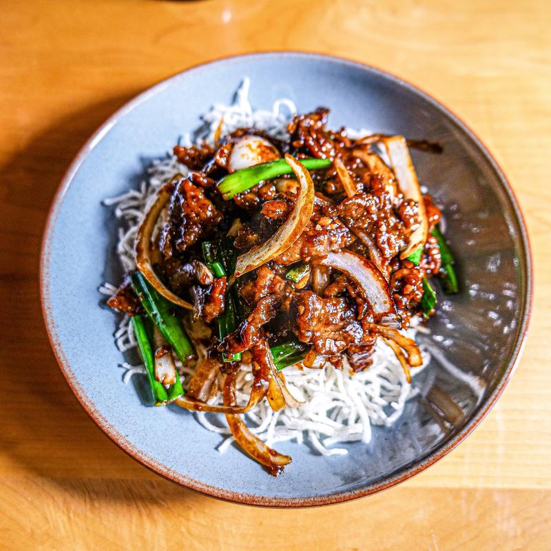 menu item 19 of 46, MONGOLIAN BEEF (S)