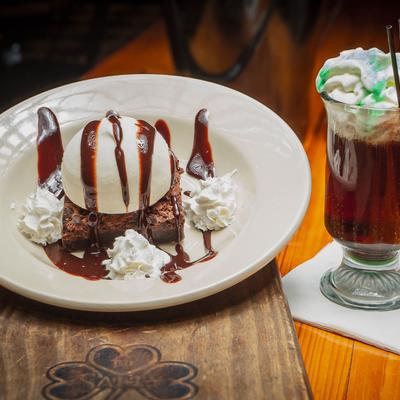 Chocolate Brownie Sundae.