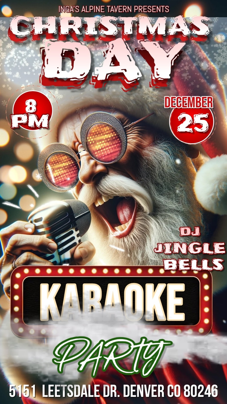 Christmas Karaoke event photo