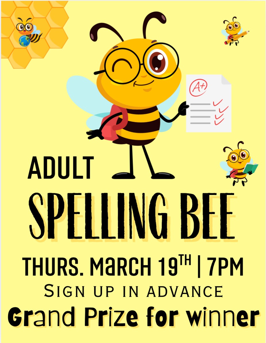 Adult Spelling Bee! event photo 6