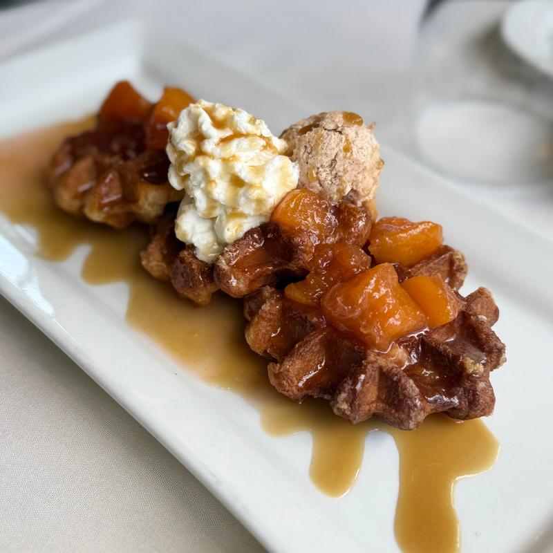 Georgia Peach Waffles photo