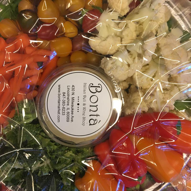 menu item 70 of 95, Crudites (V)&(VG)