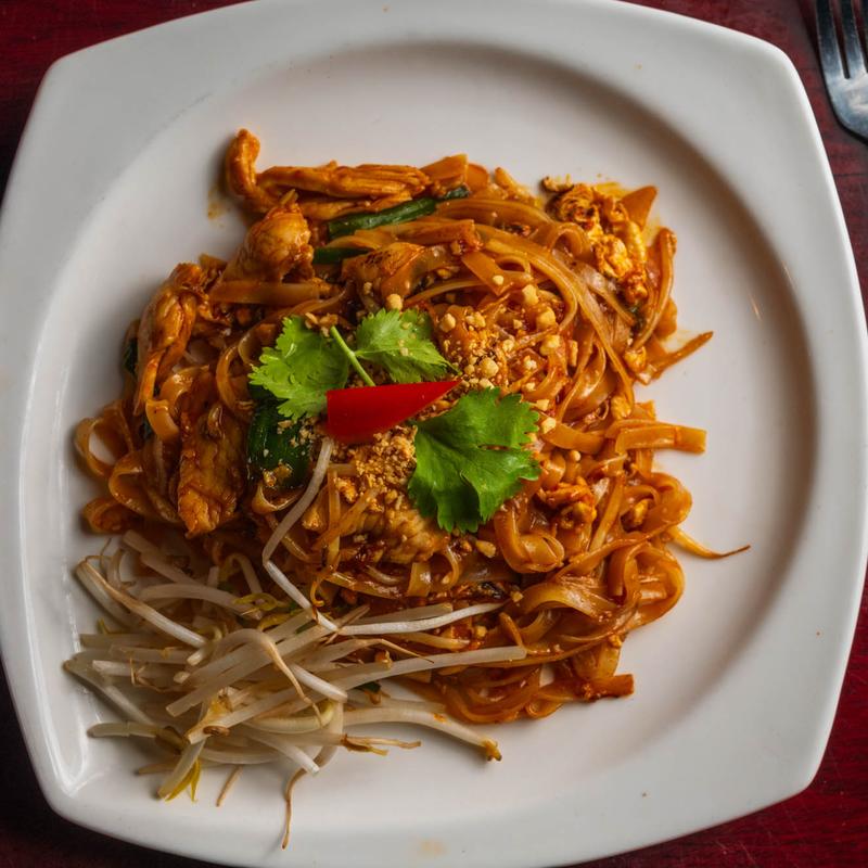 menu item 4 of 42, Pad Thai
