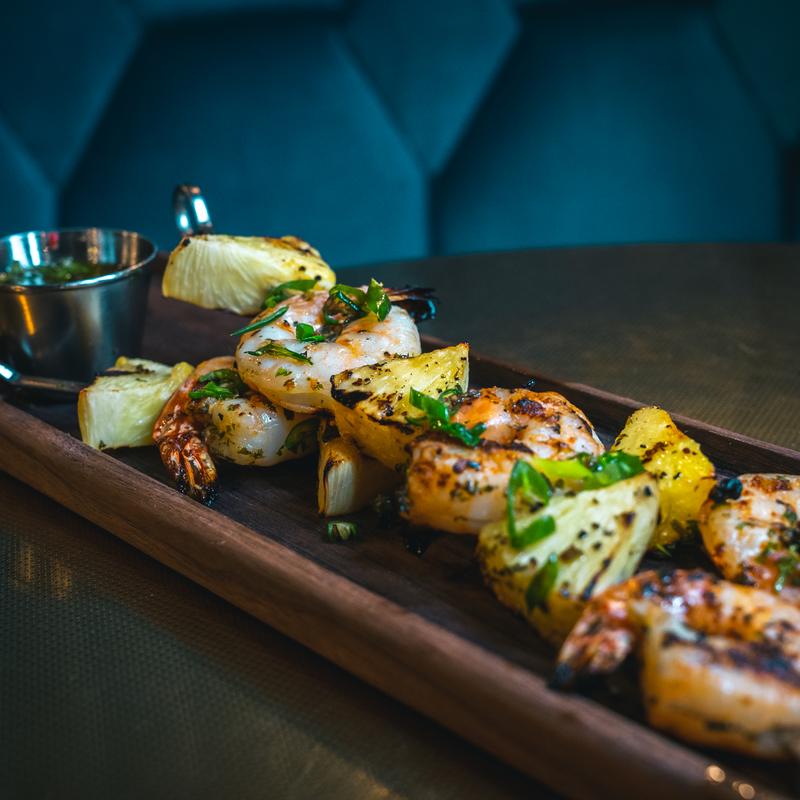 Chimichurri Shrimp Satay photo