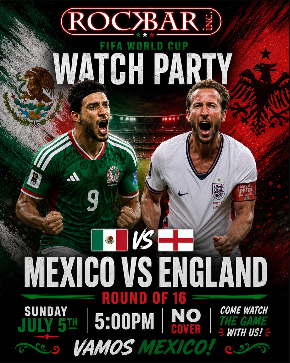 MEXICO vs ENGLAND Watch Party event photo