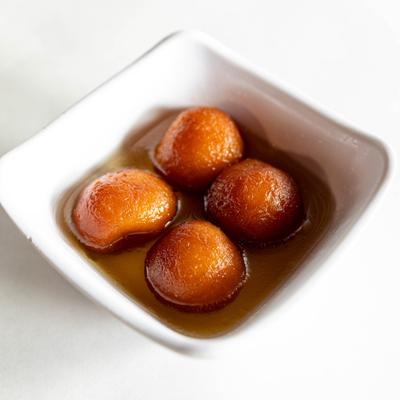 Gulab Jamun served.