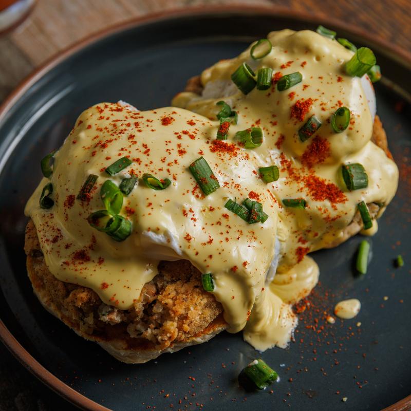 Cajun Eggs Benedict photo