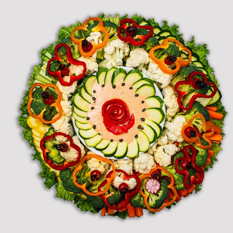 Chilled Vegetable Tray photo
