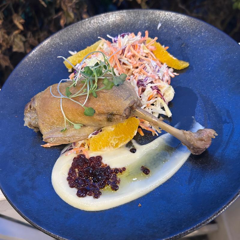 menu item 60 of 62, Canard A L' Orange Confit