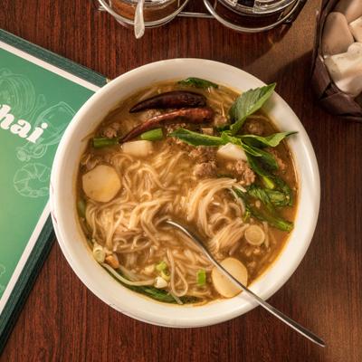 Pork Tom Yum Noodle.