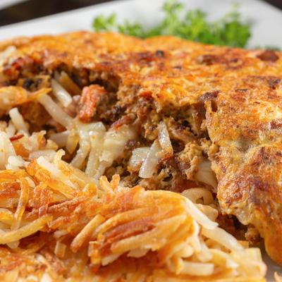 Sophia’s Frittata, close up.