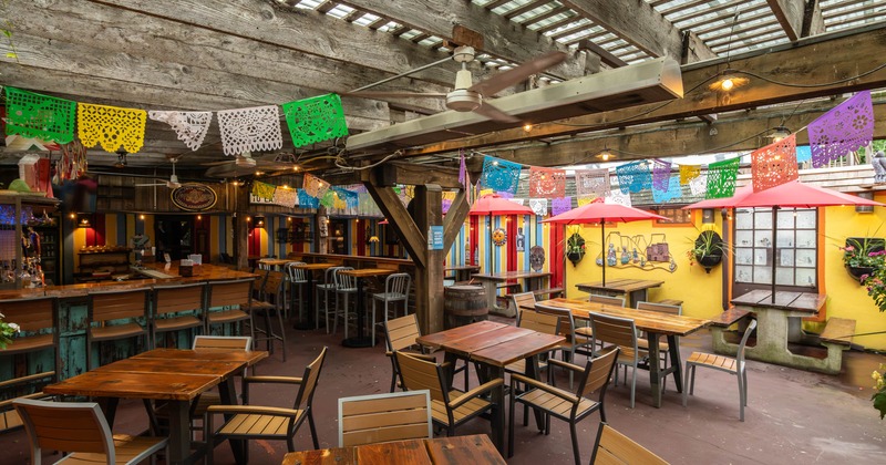 Interior, dining area
