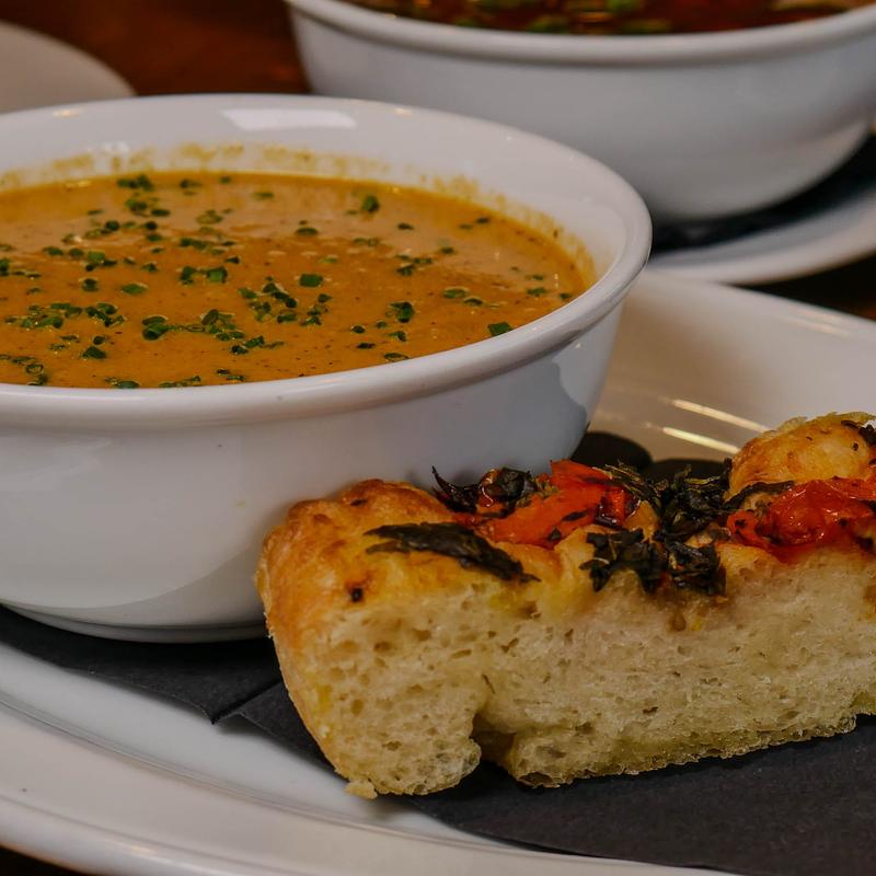 Roasted Tomato Leek Soup photo