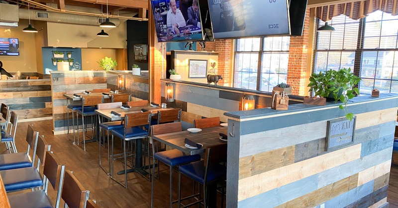 Interior, main seating space