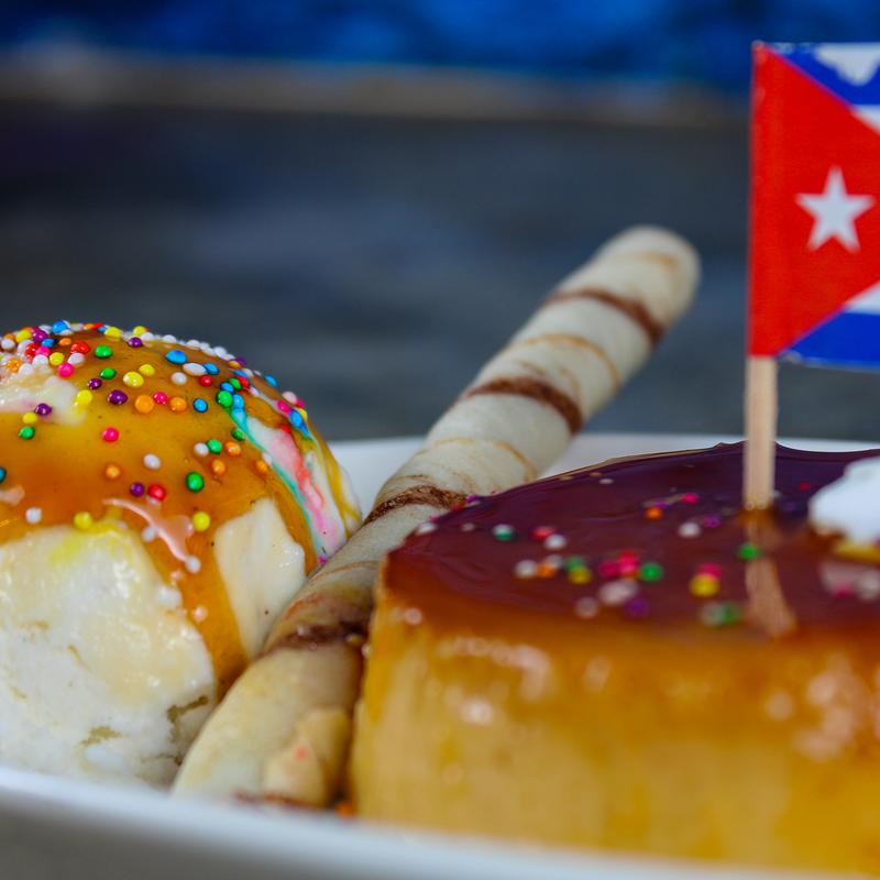 menu item 10 of 10, Flan Cubano / Creme Caramel