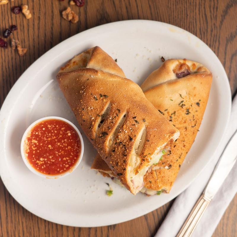 Sausage and Peppers Stromboli photo