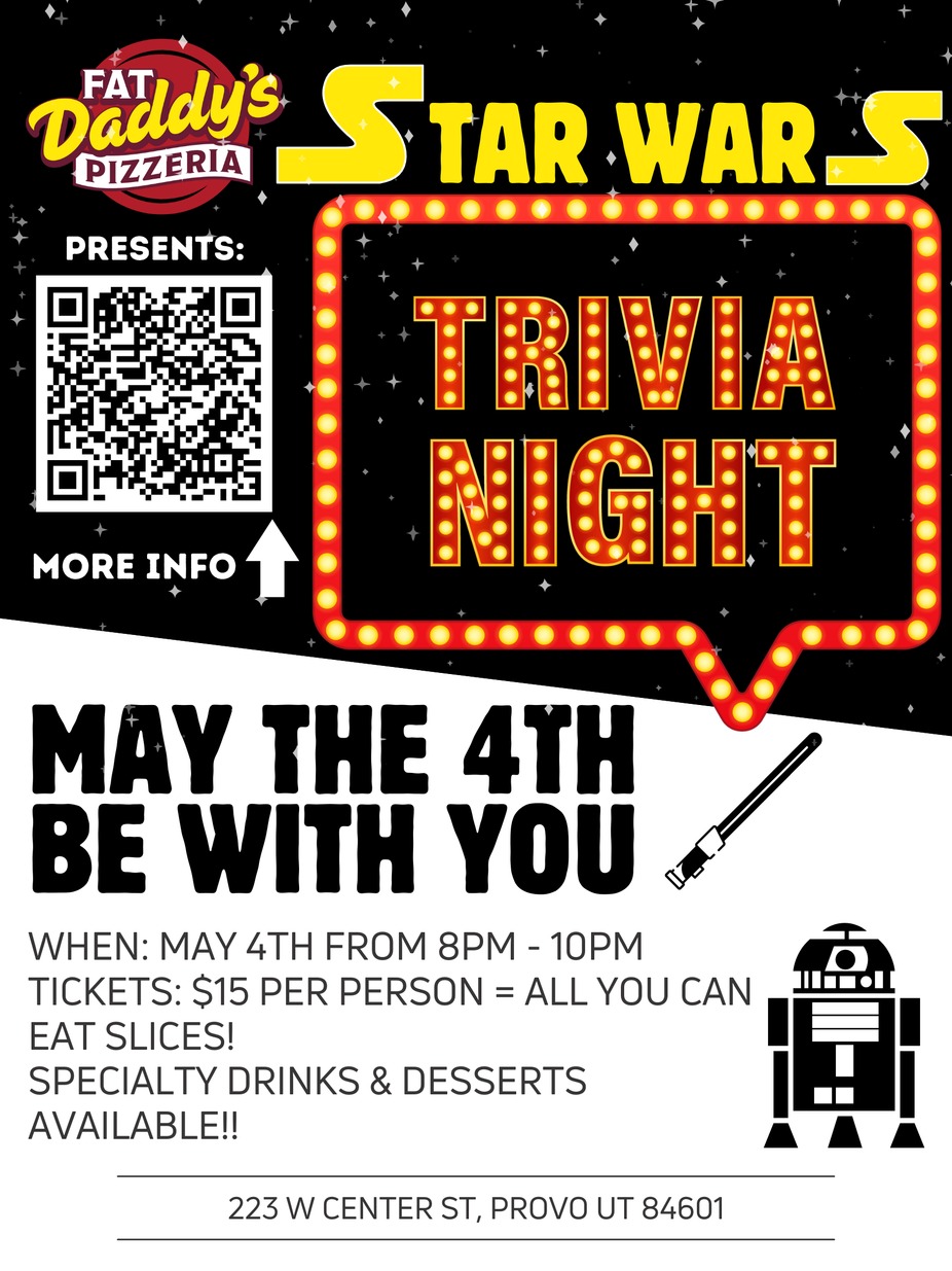 Star Wars Trivia Night! event photo