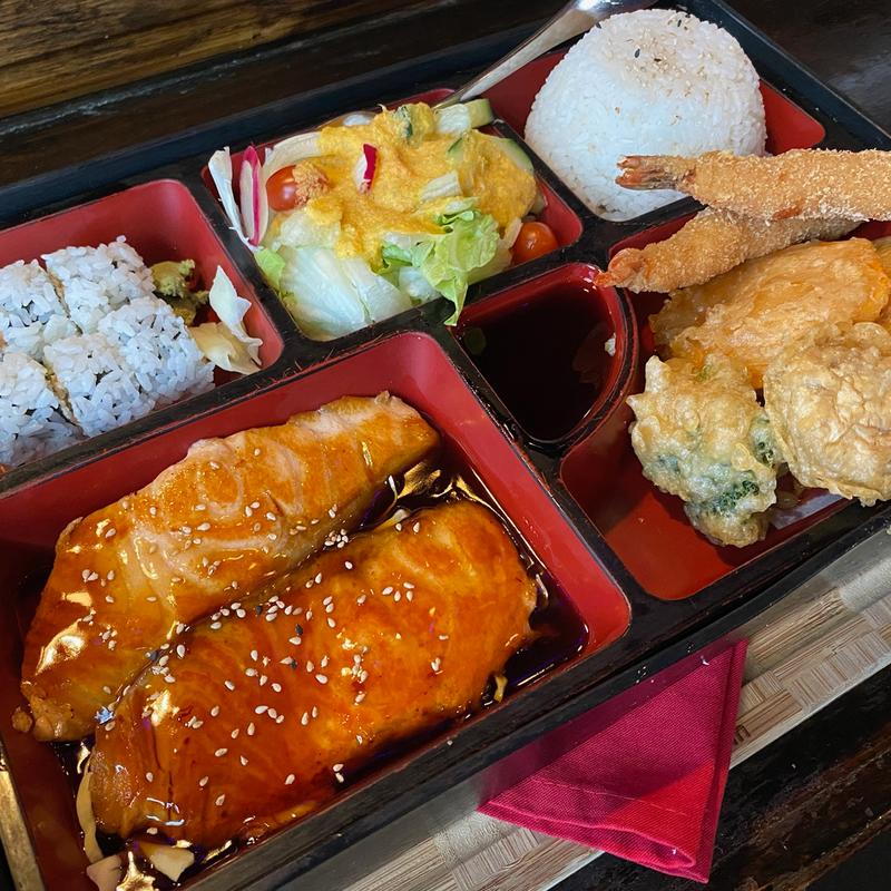 Salmon Teriyaki Bento photo