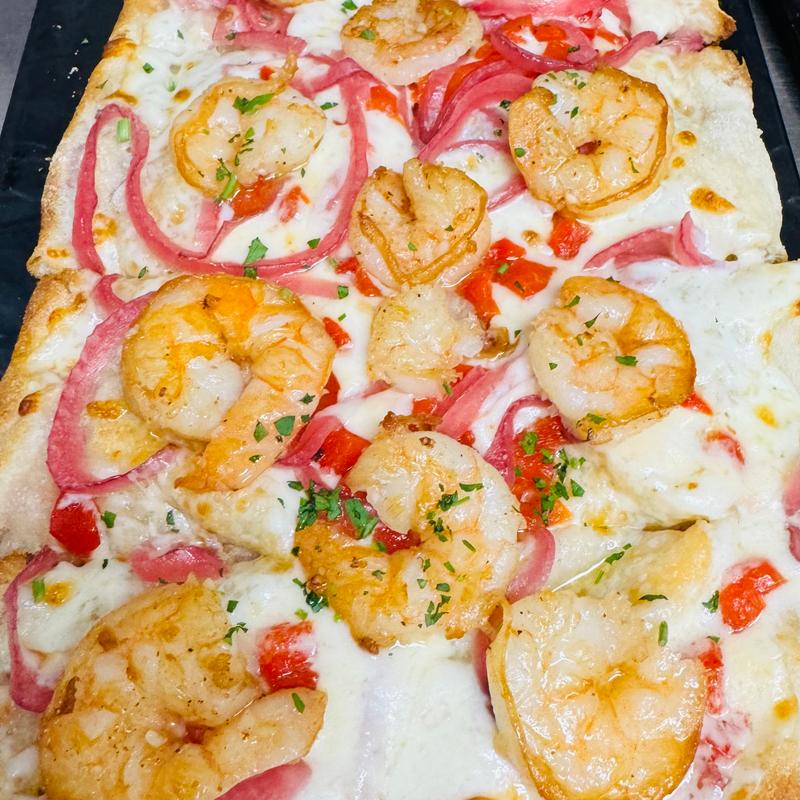 Garlic Shrimp Flatbread photo