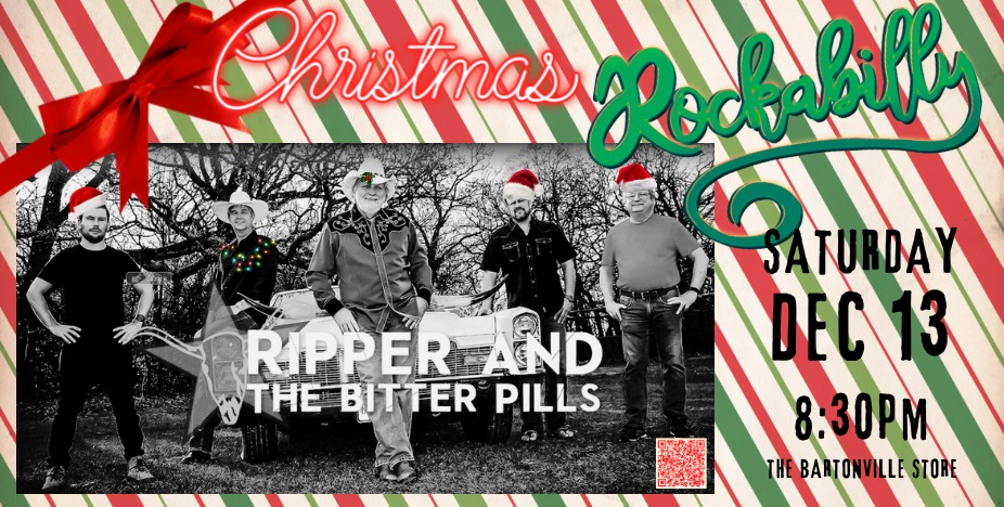 Ripper and the Bitter Pills ANNUAL Christmas Rockabilly Show event photo