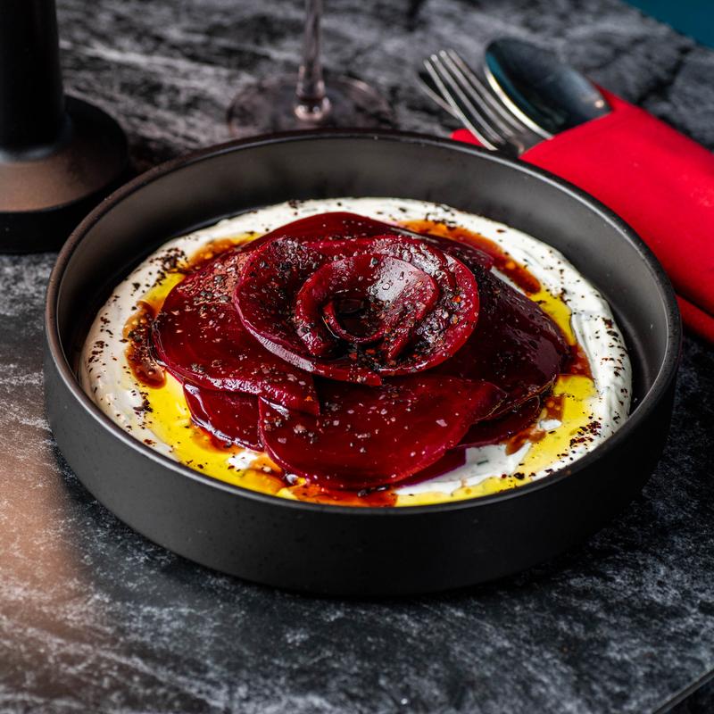 menu item 18 of 22, Beets Meze (V)